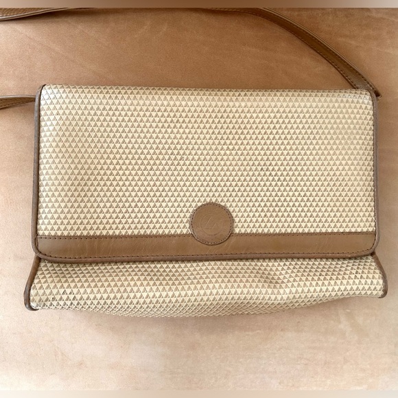 Vintage 80s Liz Claiborne Convertible Clutch Handbag - Picture 4 of 12